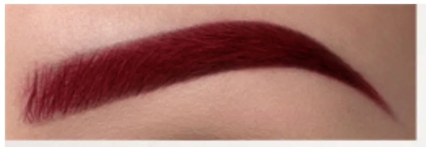 Wine Red Eyebrow Henna Dye